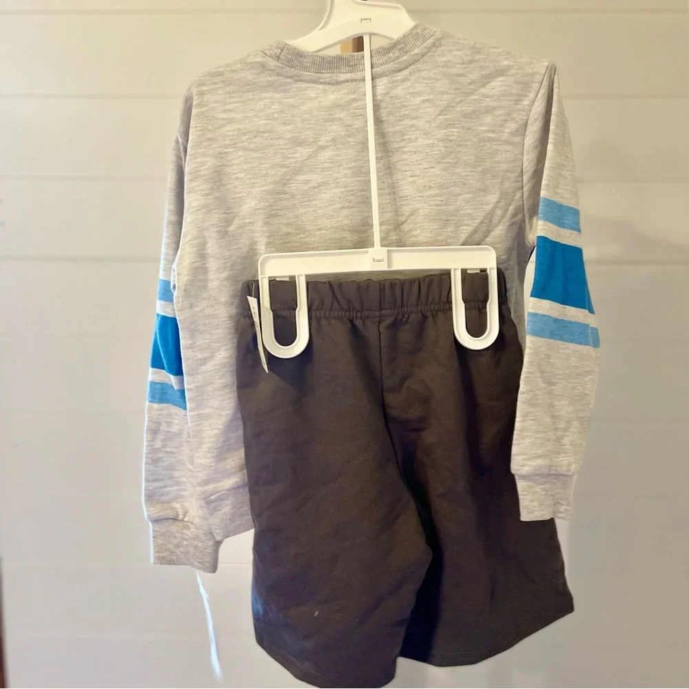 Toddler‎ Boys' 2pk Ms. Rachel Bus Pullover Sweatshirt and Shorts Set - 5T